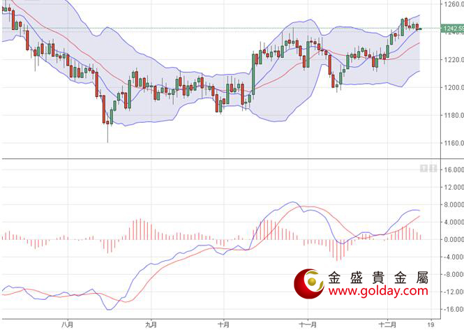 金盛盈富 现货黄金日线图